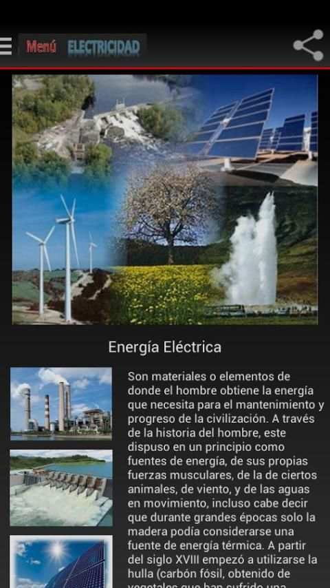 Curso de Electricidad 5 تصوير الشاشة