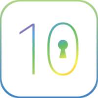 Keypad Lock Screen OS10
