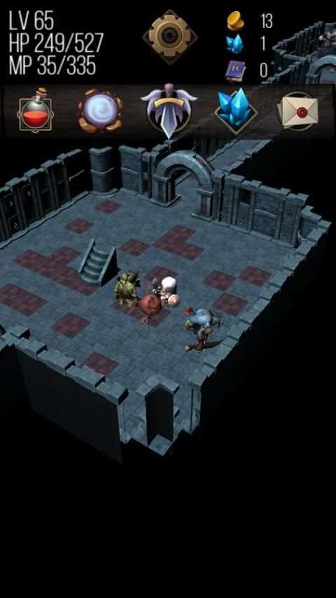 ダンジョン クエスト / 無料ゲーム暇つぶしRPG скриншот 14