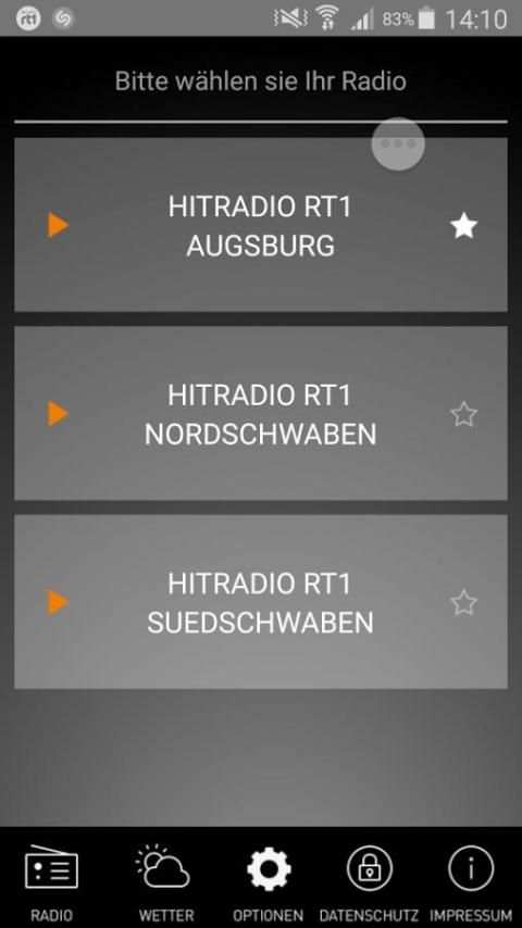 RT1 Radioplayer screenshot 6