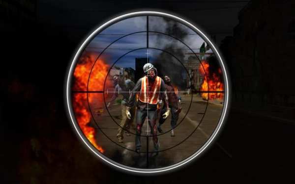 Zombie Sniper Assault War screenshot 2