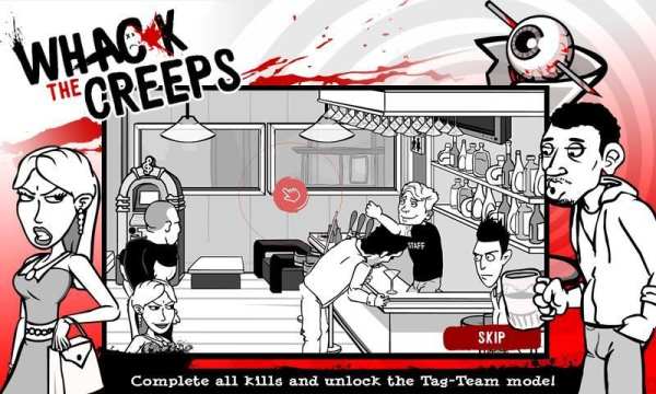Whack the Creeps: Bar Brawl screenshot 1