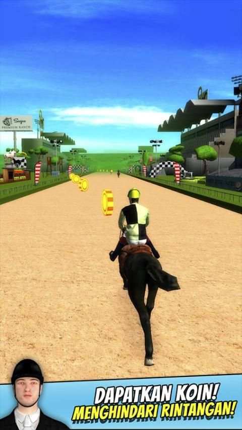 3D Pacuan Kuda dengan Hambatan screenshot 4