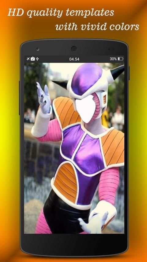 Super Saiyan Costplay Maker 2 تصوير الشاشة