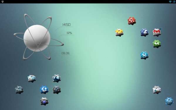Atoms Icon theme 3 تصوير الشاشة