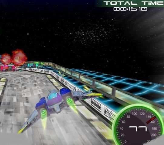 Space Racing 3D स्क्रीनशॉट 2