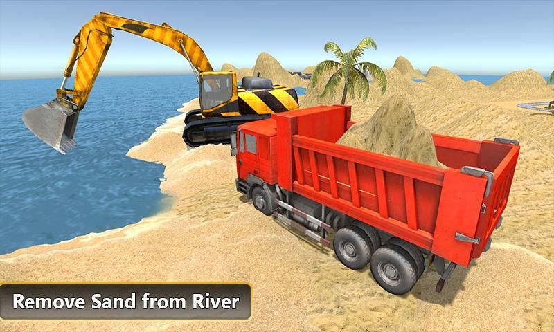 Heavy Excavator Dump Truck 3D screenshot 17