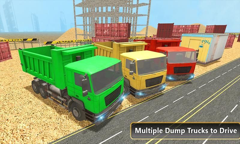 Heavy Excavator Dump Truck 3D screenshot 18