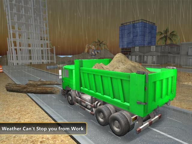 Heavy Excavator Dump Truck 3D screenshot 1