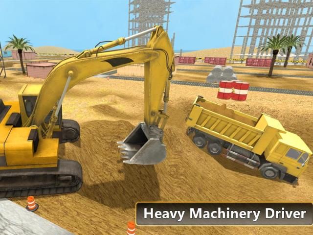 Heavy Excavator Dump Truck 3D screenshot 2