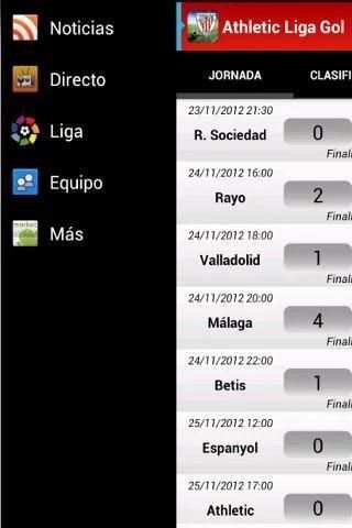 Athletic Liga Gol screenshot 1
