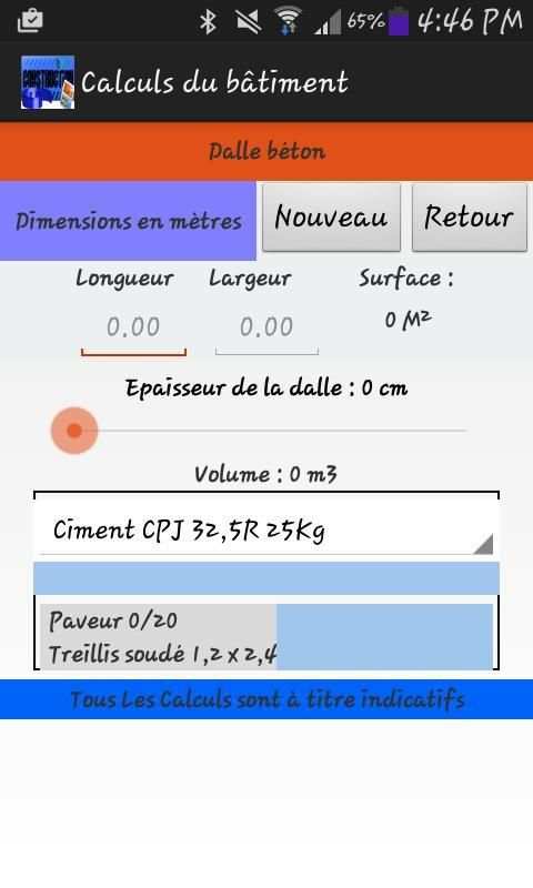 Top calcul batiment screenshot 4