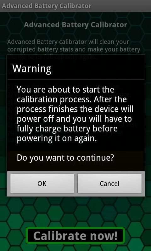 Advanced Battery Calibrator 5 تصوير الشاشة