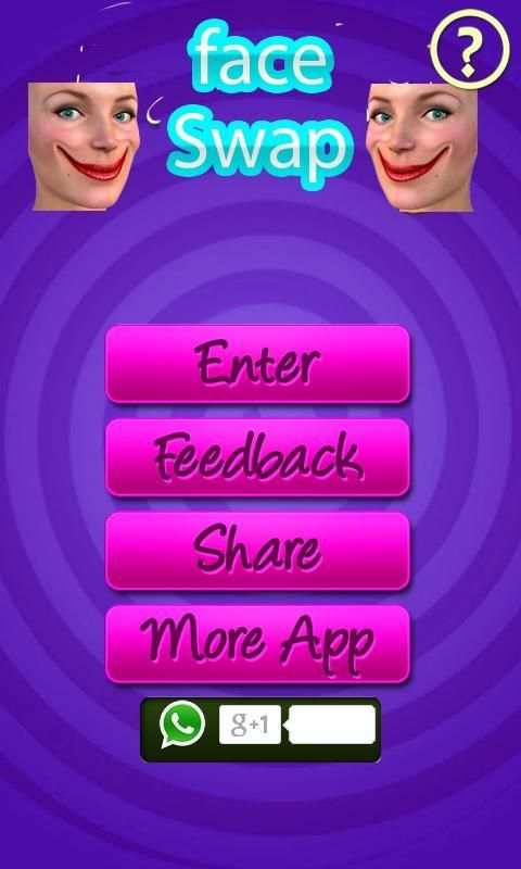 face swap-funny face changer 4 تصوير الشاشة