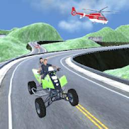 ATV Quad Bike Taxi Simulator Free: Bike Taxi Games