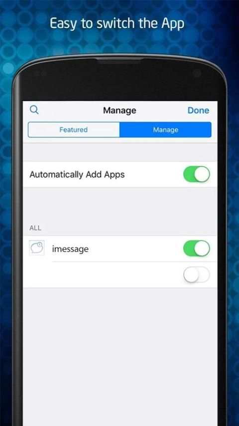 iMessage Messenger style os 10 screenshot 2