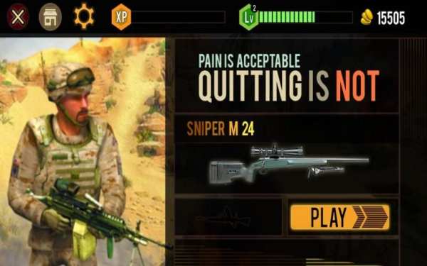 Desert Sniper Shooting: 3D screenshot 2