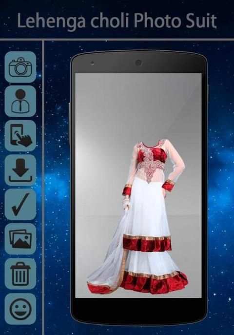 Lehenga choli Photo Suit स्क्रीनशॉट 5