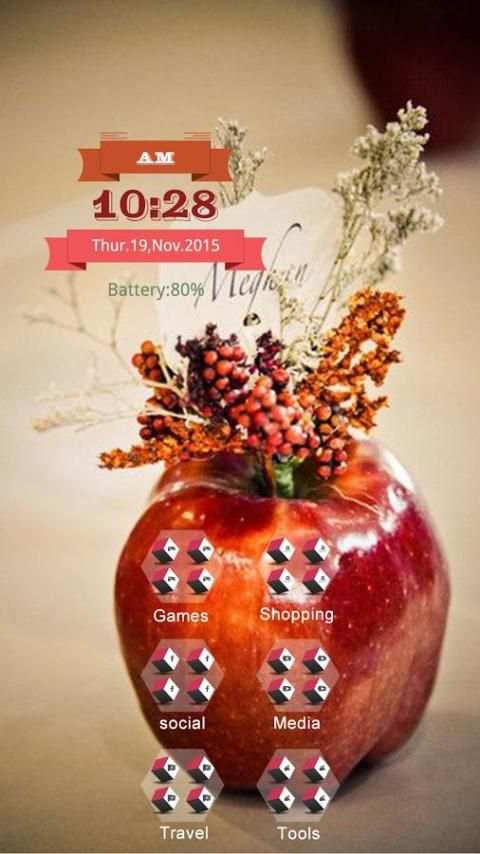 Red Apple of Thanksgiving Day screenshot 1