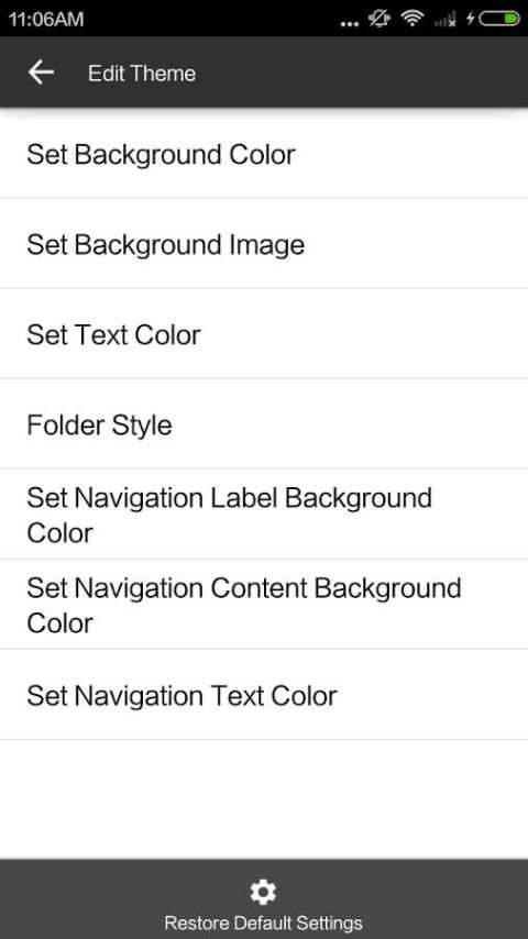 ES Holo Theme for Pro screenshot 1