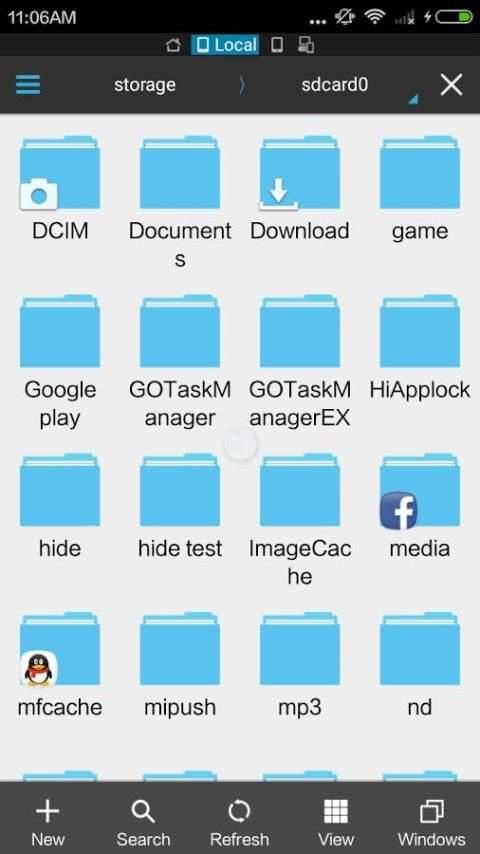 ES Holo Theme for Pro screenshot 6
