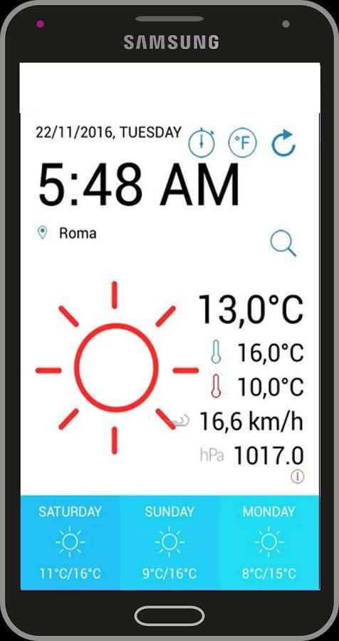 Meteo Roma 2 تصوير الشاشة