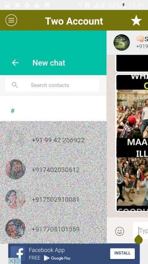 Two Account for Whatsapp screenshot 2