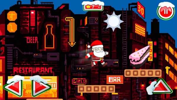 Santa Run Adventure : 3D Santa Claus Run स्क्रीनशॉट 5