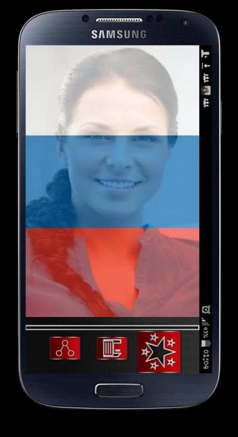 Русский флаг Профиль Фото screenshot 5