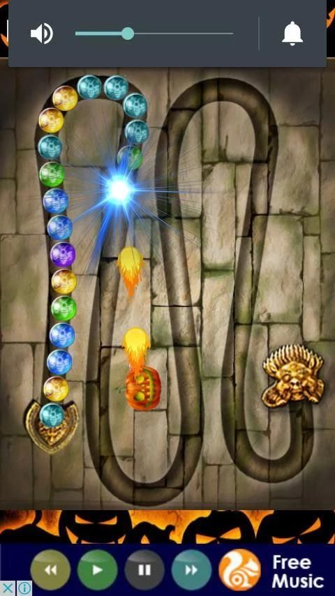 Halloween Bubble Shoot скриншот 2