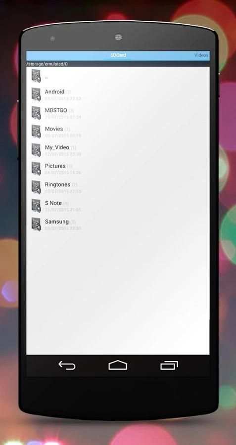 HD Video Player for Android скриншот 2