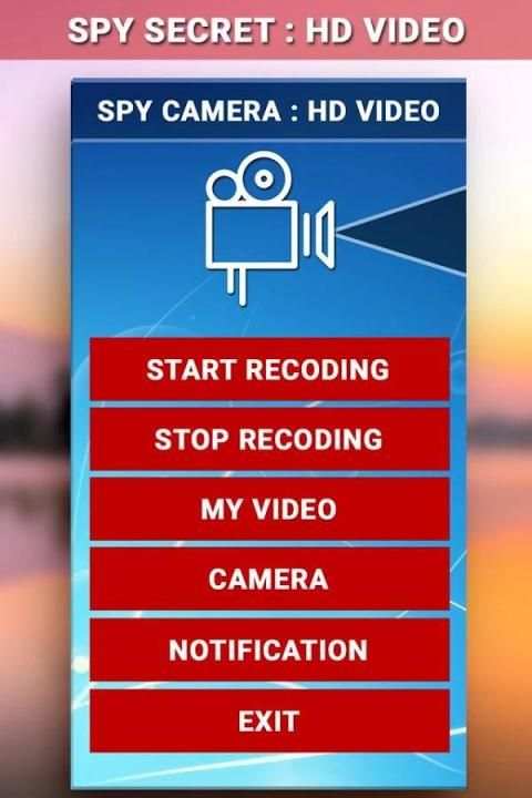 Hidden Camera Video Recorder screenshot 1