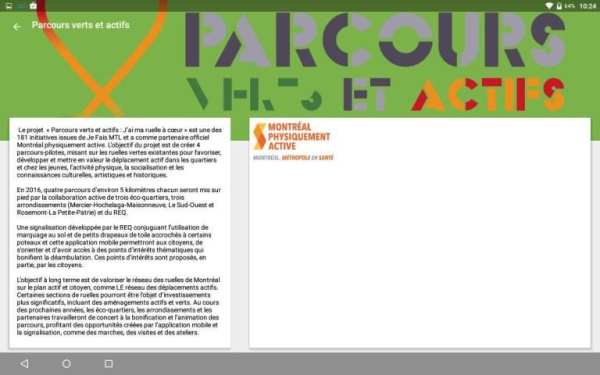 Parcours verts et actifs screenshot 7