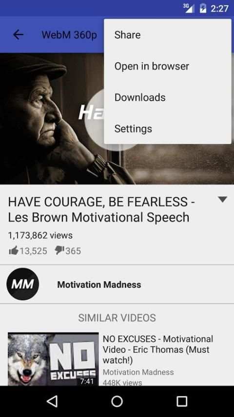 Video Audio Downloader स्क्रीनशॉट 1