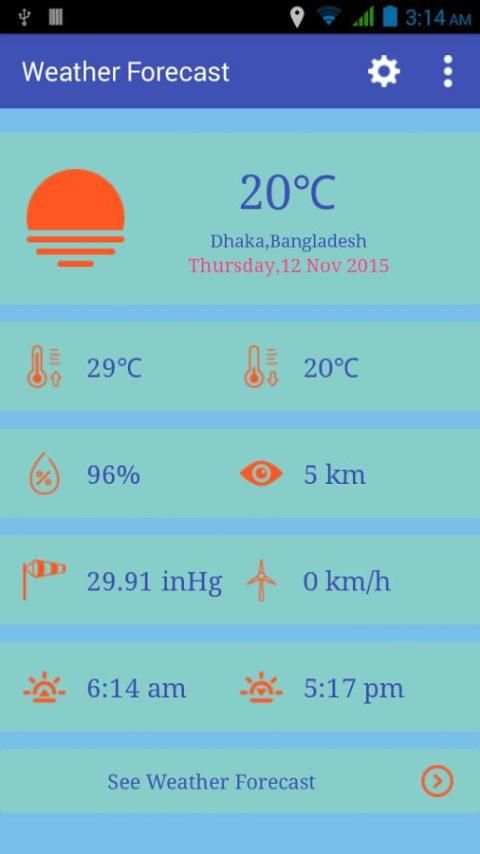Weather Forecast screenshot 3