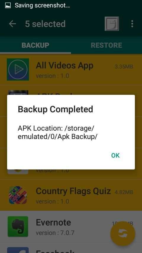 App Backup & Restore स्क्रीनशॉट 2