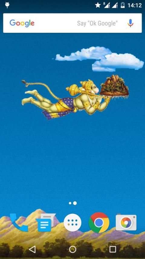 Jai Hanuman Live Wallpaper स्क्रीनशॉट 2