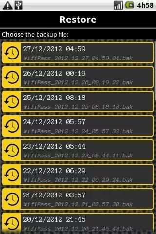 FREE WiFi Password Recovery screenshot 2