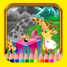Coloring Animal Games Pro أيقونة