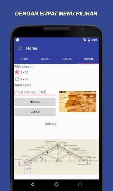 Kalkulator Kayu new 1 تصوير الشاشة