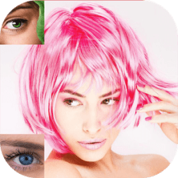 Hair Eyes Color Changer أيقونة