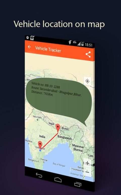 Vehicle number address tracker 9 تصوير الشاشة