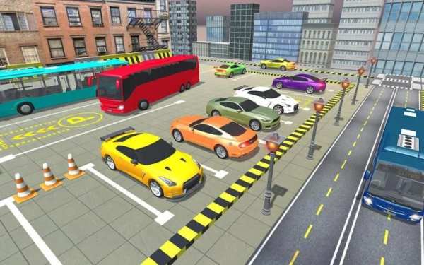 Modern Bus Game Simulator 2020 Luxury Bus Parking screenshot 4