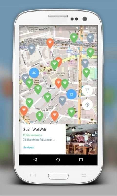 WiFi London: offline WiFi map 6 تصوير الشاشة