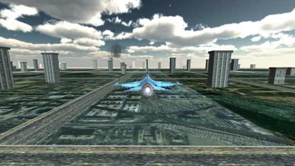 Jet Plane Fighter City 3D скриншот 4
