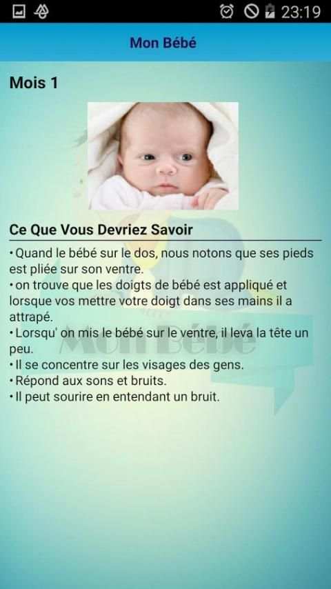 Mon Bébé screenshot 2