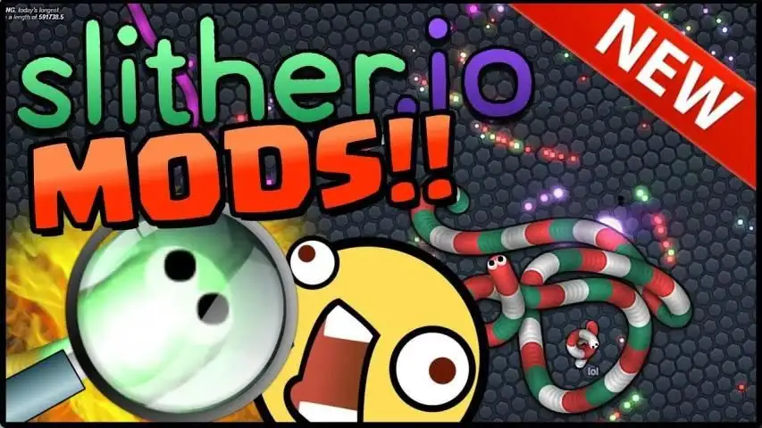 Como baixar os melhores mods de Slither.io