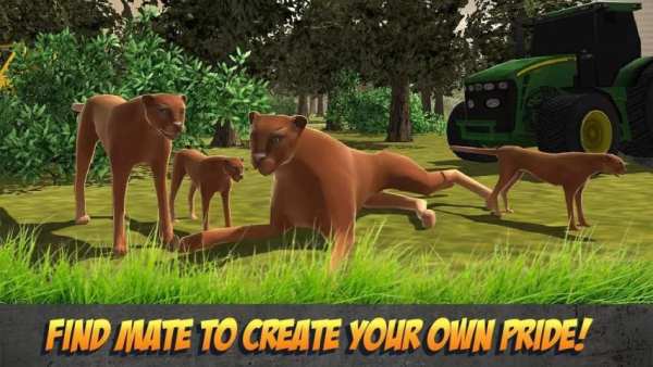 Angry Puma City Attack Sim screenshot 1