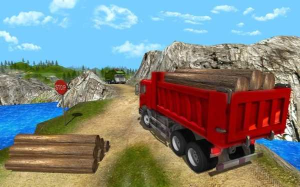 Truck Cargo Driver 3D 1 تصوير الشاشة