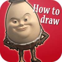 How to Draw Humpty Dumpty